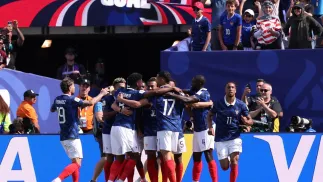 Francja wygrywa z Senegalem 3:1.  Fot. PAP/EPA/SARAH YENESEL