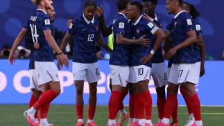Francja wygrała z Senegalem 3:1.  Fot. PAP/EPA/SARAH YENESEL