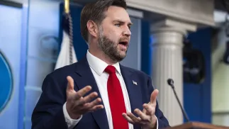 JD Vance Fot. PAP/EPA/JIM LO SCALZO