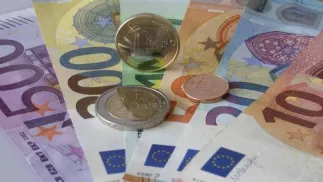 Euro. Fot. PAP/DPA/Robert Schmiegelt/Geisler-Fotopr
