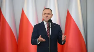 Prezydent Karol Nawrocki. Fot. PAP/Marcin Obara