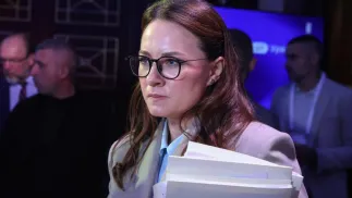 Yulia Svyrydenko. Photo: PAP/Viktor Kovalchuk