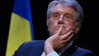 Wiktor Juszczenko. Fot. PAP/	Adam Warżawa