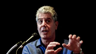 Anthony Bourdain. Fot. EPA/Jose Sena Goulao