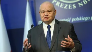 Prezes NBP Adam Glapiński. Fot. PAP/	Rafał Guz