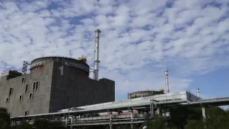 Zaporoska elektrownia jądrowa Fot. AA/ABACA/PAP