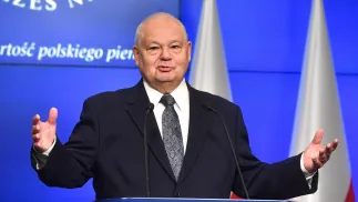 Prezes Narodowego Banku Polskiego Adam Glapiński. Fot. PAP/Radek Pietruszka