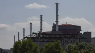 Zaporoska Elektrownia Atomowa Fot. PAP/EPA/SERGEI ILNITSKY
