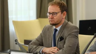 Директор Центра восточных исследований Войцех Кононьчук. Fot. PAP/Tomasz Gzell