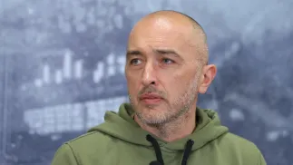  Prezes Narodowego Banku Ukrainy Andriy Pyshnyi. Fot. PAP/Viktor Kovalchuk