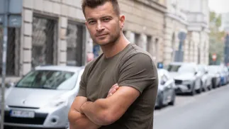 Pisarz Jakub Małecki. Fot. PAP/Kalbar