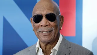 Aktor Morgan Freeman. Fot. PAP/EPA/SEBASTIEN NOGIER