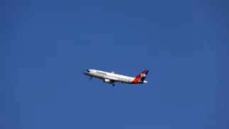 Samolot Airbus A320, zdjęcie ilustracyjne. Fot. PAP/EPA/YAHYA ARHAB