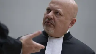 Karim Khan. Fot. EPA/PETER DEJONG / POOL
