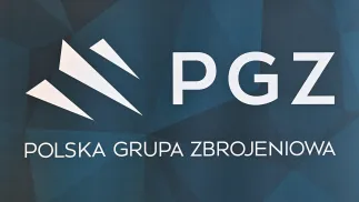 Логотип Польської зброярської групи. Fot. PAP/Radek Pietruszka