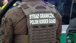 Polish Border Guard. Photo: PAP/Krzysztof Ćwik