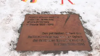 Пам’ятник, присвячений польським жертвам нацизму та жертвам німецької окупації й терору в Польщі у 1939-1945 рр. Берлін, Німеччина. Fot. PAP/Albert Zawada