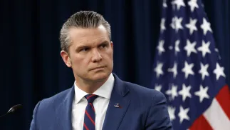 Pete Hegseth, fot. PAP/EPA/WILL OLIVER