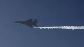 F-15. Fot. PAP/EPA/	ABIR SULTAN