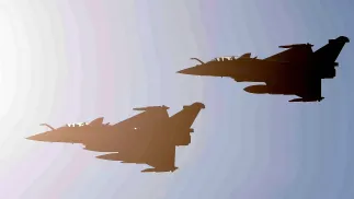 Rafale. Fot. PAP/EPZ/	TOMS KALNINS (zdjęcie ilustracyjne)
