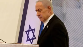 Benjamin Netanjahu Fot. PAP/EPA/MARC ISRAEL SELLEM