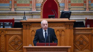 Тамаш Шуйок. Fot. PAP/EPA/Szilard Koszticsak