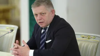 Robert Fico, fot. PAP/EPA/REUTERS/POOL/RAMIL SITDIKOV/REUTERS POOL