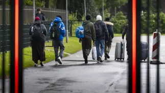 Uchodźcy w Holandii, fot. PAP/EPA/ANP/JILMER POSTMA
