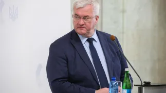 Andrii Sybiha. Photo: PAP/Victor Kovalchuk