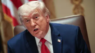 Дональд Трамп. Fot. PAP/EPA/SAMUEL CORUM / POOL