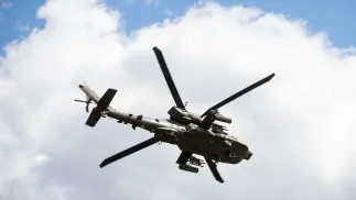 Śmigłowiec Apache (zdjęcie ilustracyjne). Fot. PAP/Agnieszka Bielecka