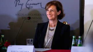 Marta Cartabia. Fot. PAP/Agnieszka Bielecka