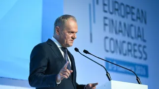 Premier Donald Tusk. Fot. PAP/Adam Warżawa