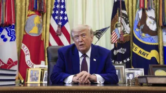 Donald Trump Fot. PAP/EPA/SHAWN THEW / POOL