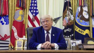 Donald Trump. Fot. EPA/SHAWN THEW / POOL 