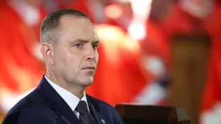 Президент Польши Кароль Навроцкий.   Fot. PAP/	Łukasz Gągulski
