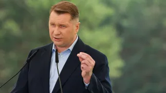 Wiceprezes Prawa i Sprawiedliwości Przemysław Czarnek. Fot. PAP/Marian Zubrzycki