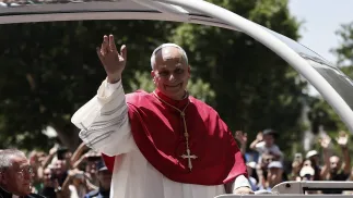Papież w Madrycie, fot. PAP/EPA/EFE/SERGIO PEREZ