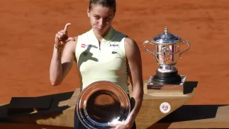 Maja Chwalinska, fot. PAP/EPA/YOAN VALAT