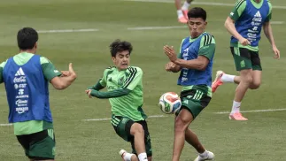 Drużyna współgospodarzy mundialu Meksyku zagra z RPA w meczu otwarcia. Fot. PAP/EPA/	JOSE MENDEZ