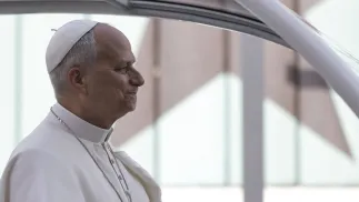 Papież Leon XIV Fot. PAP/Marcos Villaoslada