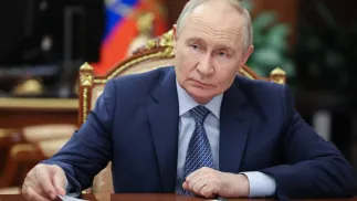Владимир Путин. Fot. PAP/EPA/	VYACHESLAV PROKOFYEV/SPUTNIK/KREMLIN / POOL
