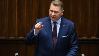 Wiceprezes PiS Przemysław Czarnek, fot. PAP/Albert Zawada