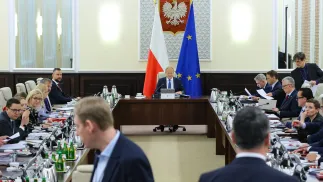 Posiedzenie rządu. Fot. PAP/Paweł Supernak
