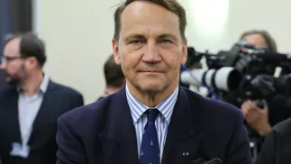 Міністр закордонних справ Польщі Радослав Сікорський. Fot. PAP/Paweł Supernak