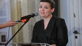 Minister kultury i dziedzictwa narodowego Marta Cienkowska. Fot. PAP/Piotr Nowak