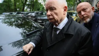 Jarosław Kaczyński. Fot. PAP/Leszek Szymański