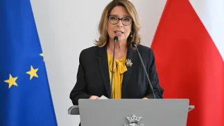 Małgorzata Kidawa-Błońska. Fot. PAP/Radek Pietruszka