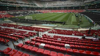 Estadio Azteca w Meksyku, fot. PAP/EPA/EFE/ESQUIVEL