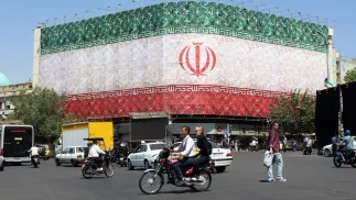 Teheran, stolica Iranu. Fot. Fot. PAP/EPA/ABEDIN TAHERKENAREH